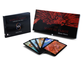 The Mary-El Tarot (With Landscapes of the Abyss) 0764340611 Book Cover