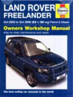 Land Rover Freelander Petrol and Diesel Service and Repair Manual: 2003 to 2006 (Haynes Service and 1844256235 Book Cover