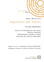 Approches des textes: Ouvrage pédagogique (French Edition) 2342382413 Book Cover