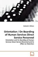 Orientation / On Boarding of Human Services Direct Service Personnel 3639149157 Book Cover