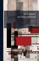 Allmänt musiklexikon (Swedish Edition) 1024260844 Book Cover