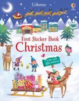 First Sticker Book Christmas 1805317075 Book Cover