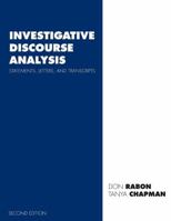 Investigative Discourse Analysis 0890895694 Book Cover