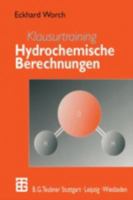 Klausurtraining Hydrochemische Berechnungen 3519003007 Book Cover