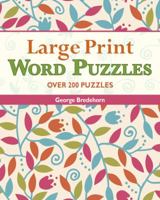 Large Print Word Puzzles 1454902868 Book Cover
