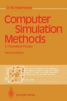 Computer Simulation Methods in Theoretical Physics 3540522107 Book Cover