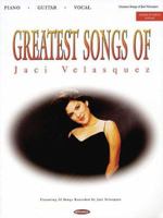 Greatest Songs of Jaci Velasquez 0634069756 Book Cover