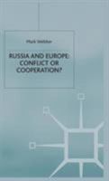 Russia and Europe: Conflict or Cooperation? 1349407593 Book Cover