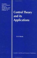 Control Theory and Applications 2919875221 Book Cover