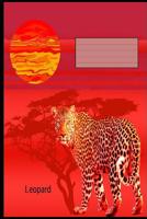 Leopard: A5 Liniertes Schreibheft F�r Sch�ler Und Lehrer 1073452832 Book Cover