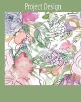 Project Design: Architect Designer Home Project Journal/LogBook with dramatic flowered cover. 1661673309 Book Cover