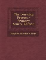 The Learning Process 1017890676 Book Cover