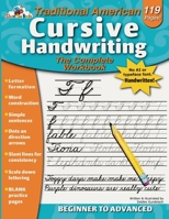 Traditional American Cursive Handwriting: The Complete Workbook B0CRPSV6JK Book Cover