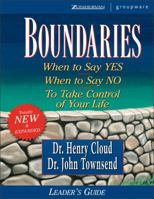 Boundaries: Leader's Guide 0310224527 Book Cover