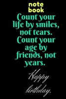 hapy birth day: note book B083XW66JH Book Cover