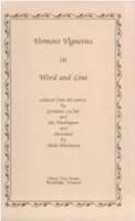 Vermont vignettes in word and line: Collected from old sources 0966683226 Book Cover