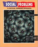 Social Problems: A Critical Thinking Approach 0534190146 Book Cover