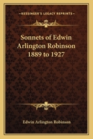 Sonnets, 1889-1927 1162741430 Book Cover