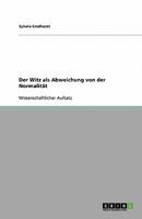 Der Witz als Abweichung von der Normalität 3640362284 Book Cover