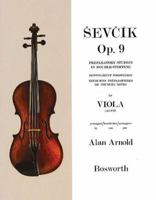 SEVCIK - Escuela de la Viola Op.9: Estudios Preparatorios de Dobles Cuerdas 1844497593 Book Cover