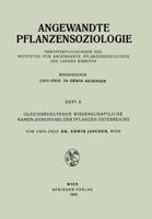 Gleichbedeutende Wissenschaftliche Namen (Synonyme) Der Pflanzen Osterreichs 3211802940 Book Cover