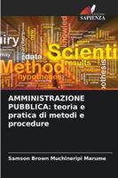 AMMINISTRAZIONE PUBBLICA: teoria e pratica di metodi e procedure (Italian Edition) 3639868846 Book Cover