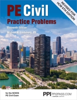 PPI PE Civil Practice Problems, 16th Edition (Paperback) – Comprehensive Practice for the NCEES PE Civil Exam 159126572X Book Cover