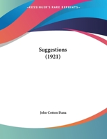 Suggestions 1341077780 Book Cover