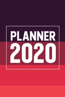 Planner 2020: Year Monthly Pocket Planner: 12 Month Calendar Schedule Organizer and Hand Lettering Notebook. Awesome gift idea for your husband and wife. 6x9 inches, 100 pages. 1696308739 Book Cover