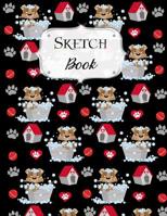 Sketch Book: Dog Sketchbook Scetchpad for Drawing or Doodling Notebook Pad for Creative Artists #2 1073662217 Book Cover