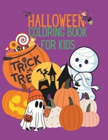 Halloween Coloring Book for Kids: 31 Cute and Creepy Coloring Pages B0BKHWGLRY Book Cover