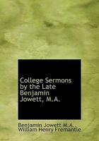 College Sermons 1166477118 Book Cover