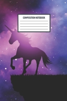 Composition Notebook: Composition Notebook: Painted Galaxy College Ruled Notebook Lined Journal 120 Pages 6 X 9 School Subject Book Notes Student Gift Kids Teenager Adult 1705917828 Book Cover
