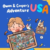 Owen and Cooper's USA Adventure: A Search-and-Find Book About U.S. Landmarks for Kids 1738082849 Book Cover