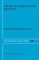 Locke on Essence and Identity 9401037655 Book Cover