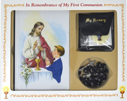 First Mass Book Box Set: An Easy Way of Participating at Mass for Boys and Girls 0899428541 Book Cover