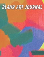 Blank Art Journal: Blank Art Journal: 150 Pages, Large Big 8.5 x 11 1704116449 Book Cover