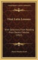 First Latin Lessons 1017392501 Book Cover