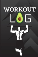 Workout Log Book: Workout Record Book. Fitness Log Book for Men and Women. Exercise Notebook and Gym Book for Personal Training 1803852380 Book Cover