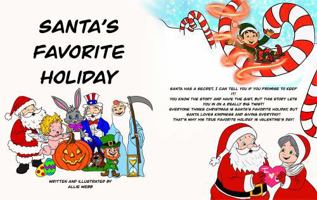 Santa's Favorite Holiday B0GG6S5MLX Book Cover