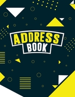 Address Book: Birthdays & Address Book for Contacts, Addresses, Phone Numbers, Email, Social Media & Birthdays (Address Books) 1701456222 Book Cover