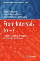 From Intervals to –?: Towards a General Description of Validated Uncertainty 3031205685 Book Cover