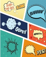 Blanko Comic Buch: Leeres Manga und Cartoon Comicbuch zum selber zeichnen und selbsgestalten | Das kreative Geschenk für Kinder (German Edition) 1675319987 Book Cover