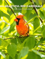 Beautiful Red Cardinals Full-Color Picture Book: Songbird Photography Book - Bird Picture Book for Children, Seniors and Alzheimer’s Patients -Nature Animals B093CK5NVW Book Cover