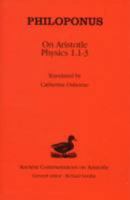 On Aristotle "Physics 1.13" 0715634097 Book Cover