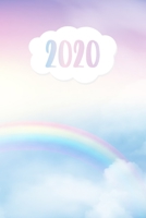 Kalender 2020 Regenbogen: Planer Taschenkalender Terminplaner - organisieren, planen und Termine eintragen beste Freundin Geschenk 1711806722 Book Cover