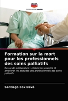 Formation sur la mort pour les professionnels des soins palliatifs: Revue de la littérature : réduire les craintes et améliorer les attitudes des professionnels des soins palliatifs. 6203301191 Book Cover
