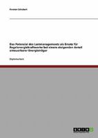 Erneuerbare Energien: Lastmanagement statt Regelengergiekraftwerke? 363867598X Book Cover