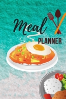 Meal Planner: Meal Planner notebook for family, kids, nutrition, health monitoring, blank form journal for write your favorite food in each day, manu, 100 pages, size 6X9 inches, green cover, special 1710203242 Book Cover
