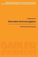 Rechtsschutzversicherung 3409007792 Book Cover